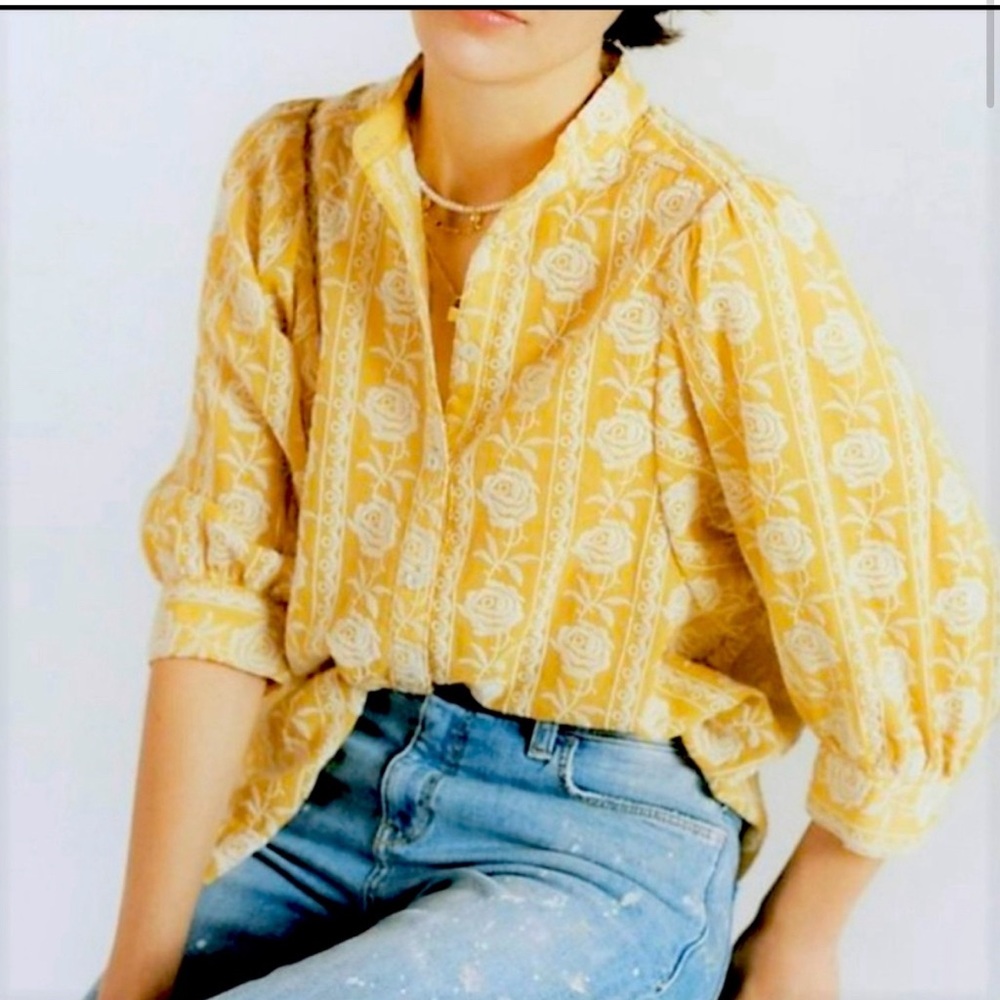 Anthropologie - The Belle Femme Button down